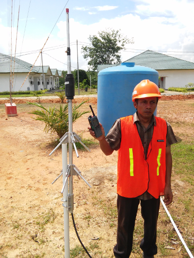 Rpteur TETRA SELECOM dans une mine  ciel ouvert